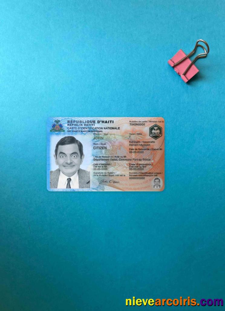 Haiti ID photolook